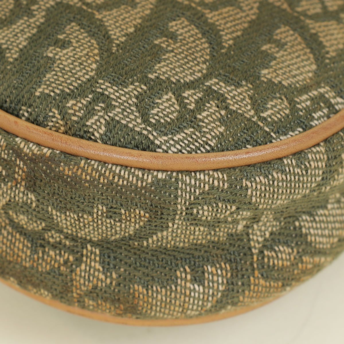Christian Dior Bicolor Oblique Saddle Mini Pochette