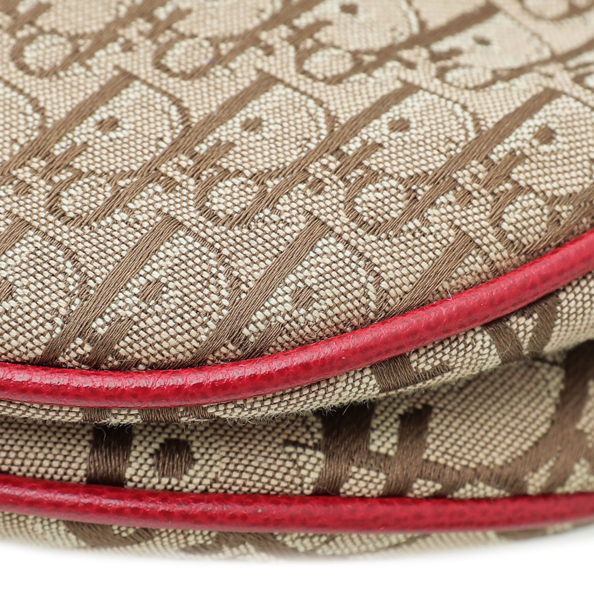 Christian Dior Multicolor Rasta Saddle Oblique Medium Bag