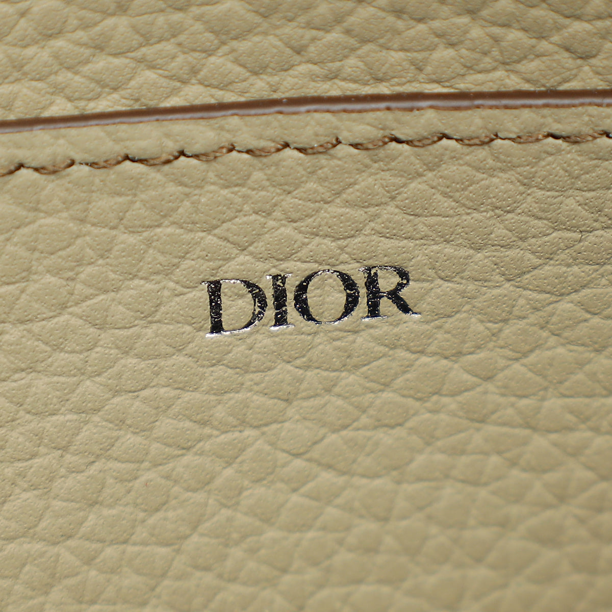 Christian Dior Grey Green CD Signature Toiletry Men's Bag