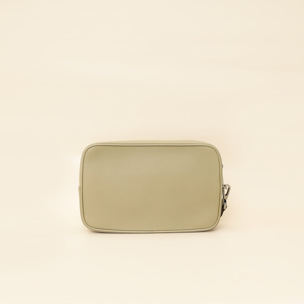 Christian Dior Grey Green CD Signature Toiletry Men's Bag