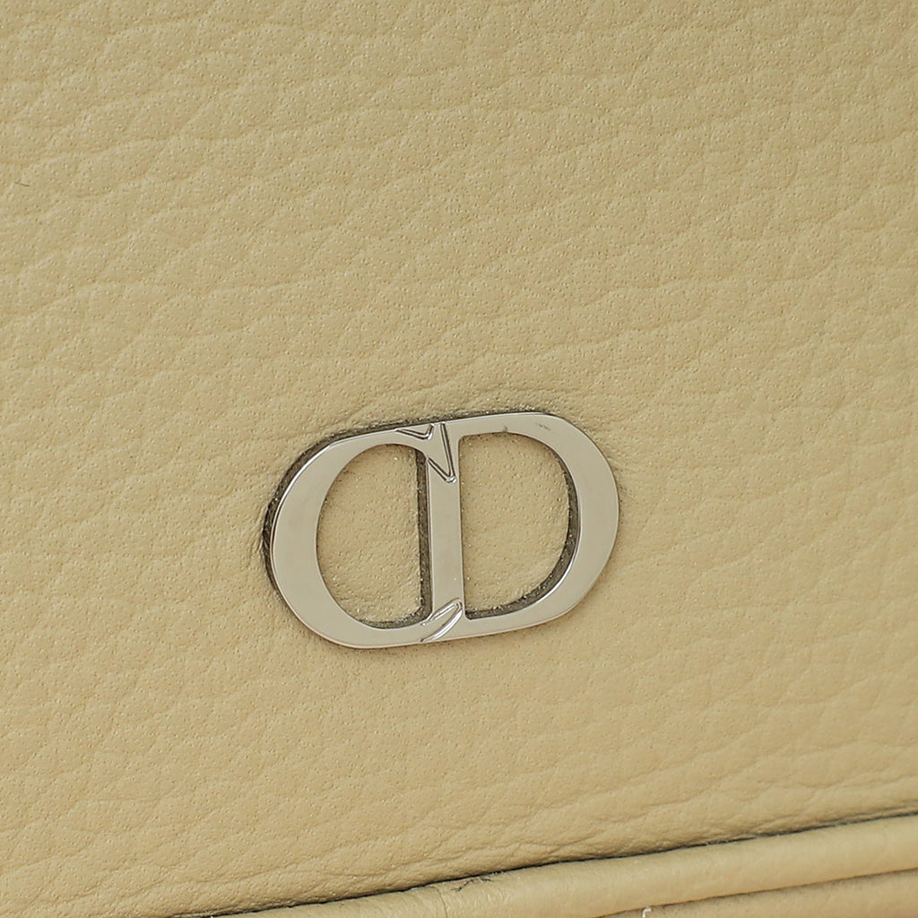 Christian Dior Grey Green CD Signature Toiletry Men's Bag