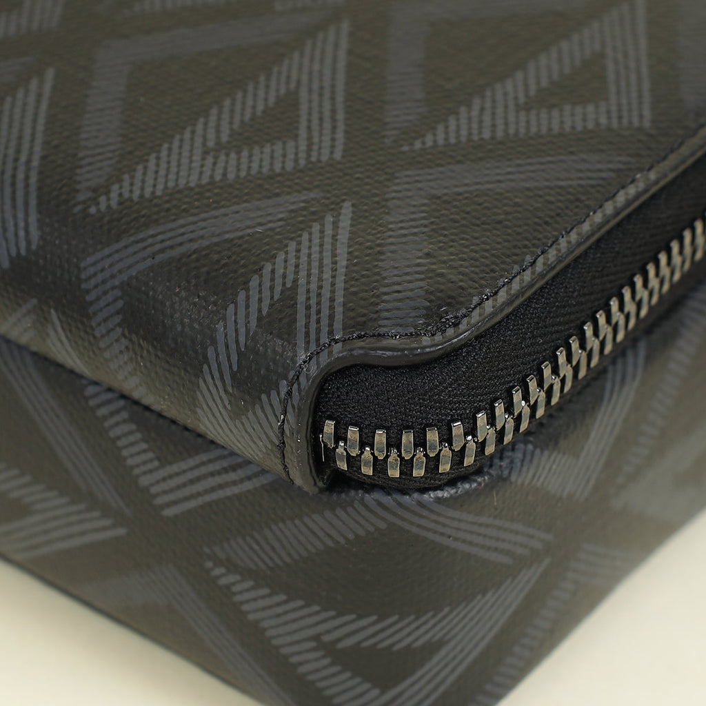Christian Dior Bicolor CD Diamond Print Messenger Pouch