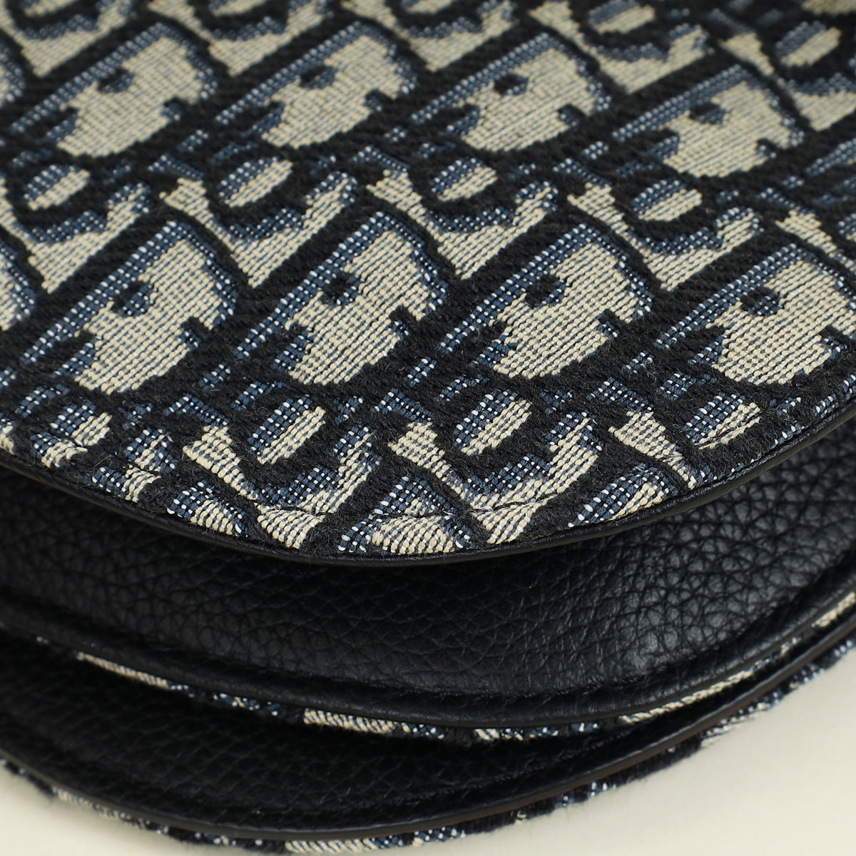 Christian Dior Oblique Saddle Messenger Crossbody Bag