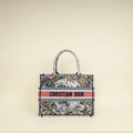 Christian Dior Multicolor Constellation Embroidery Book Tote Medium Bag w/USH Initials