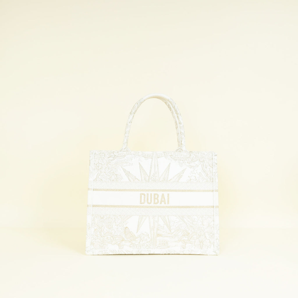 Christian Dior Bicolor Rêve d'Infini Book Tote Medium Bag