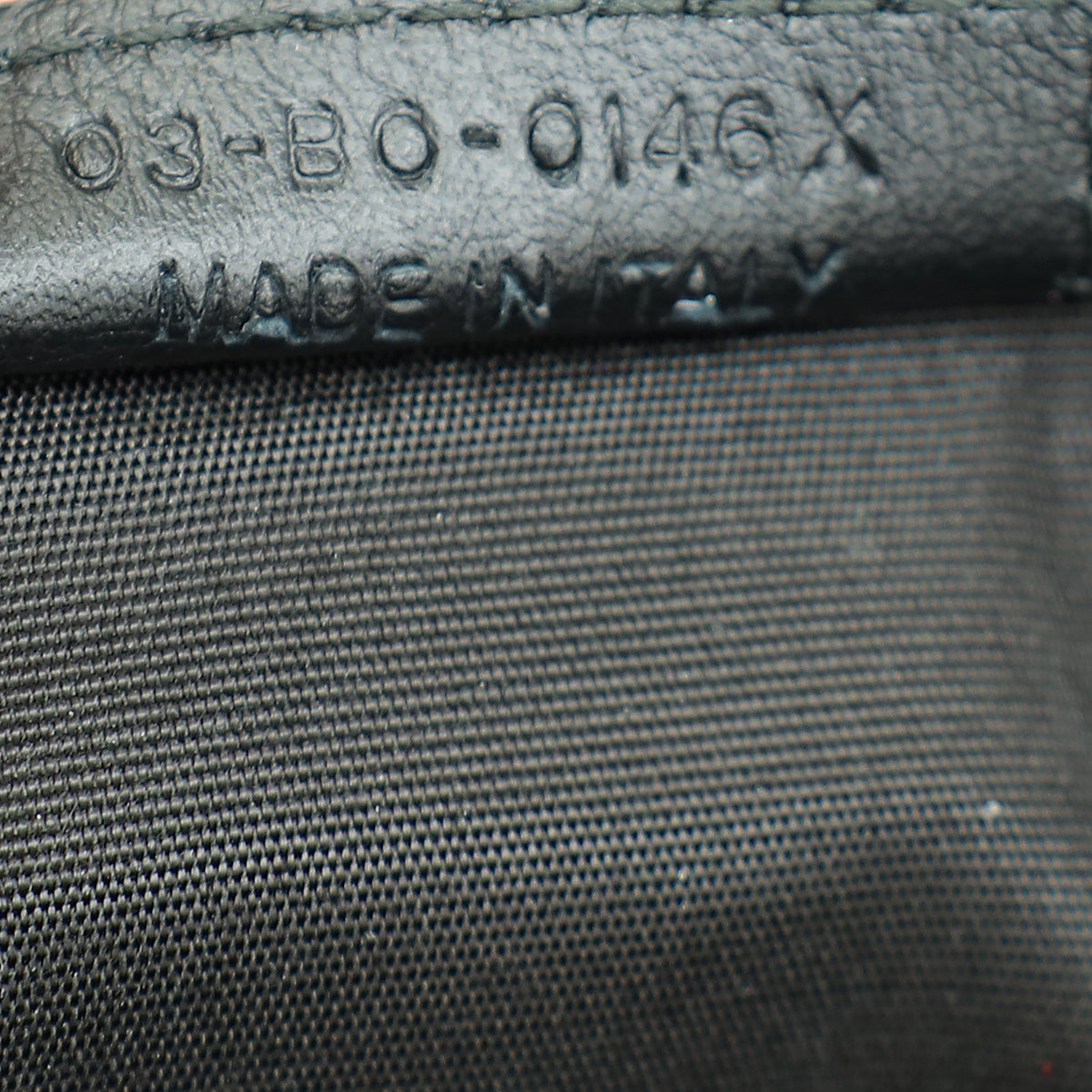 Christian Dior Dark Grey Oblique Zip Pouch
