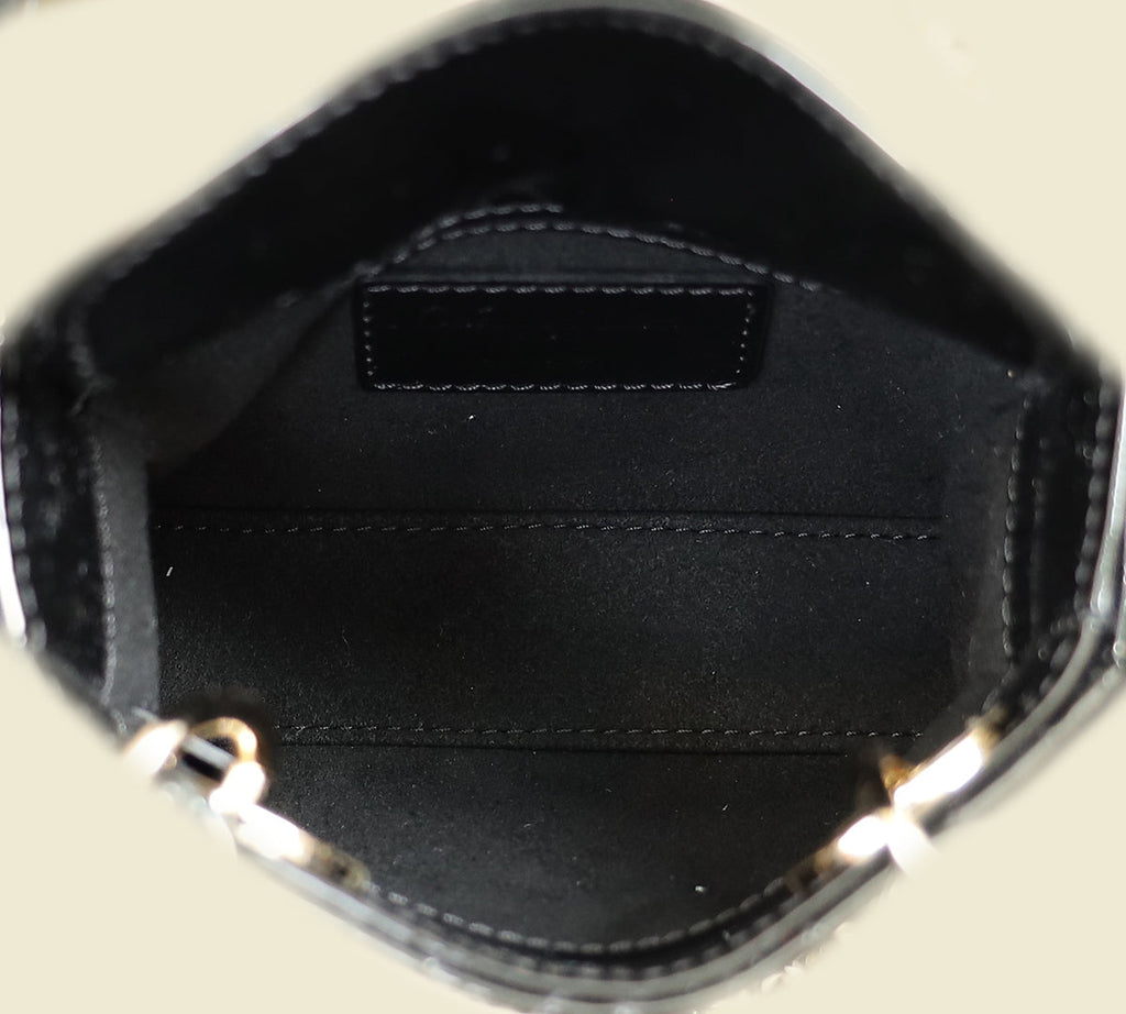 Christian Dior Black Micro Lady Dior Bag