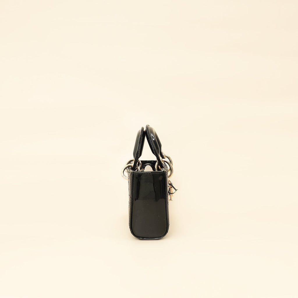 Christian Dior Black Lady D-joy Micro Bag