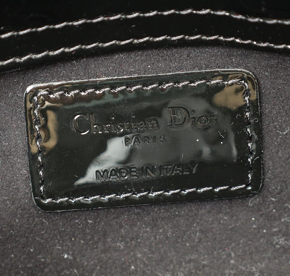 Christian Dior Black Lady D-joy Micro Bag