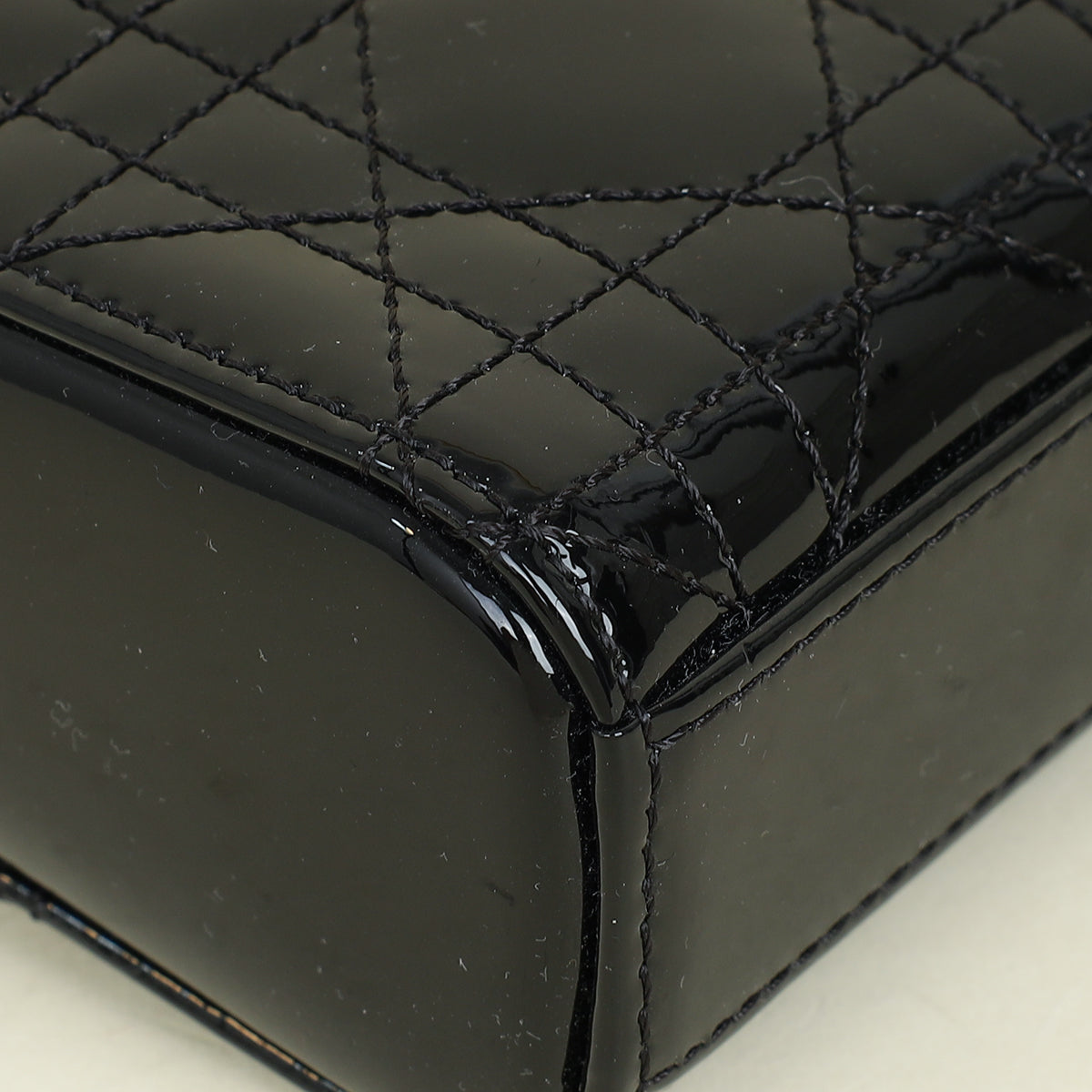 Christian Dior Black Lady-D Joy Micro Bag