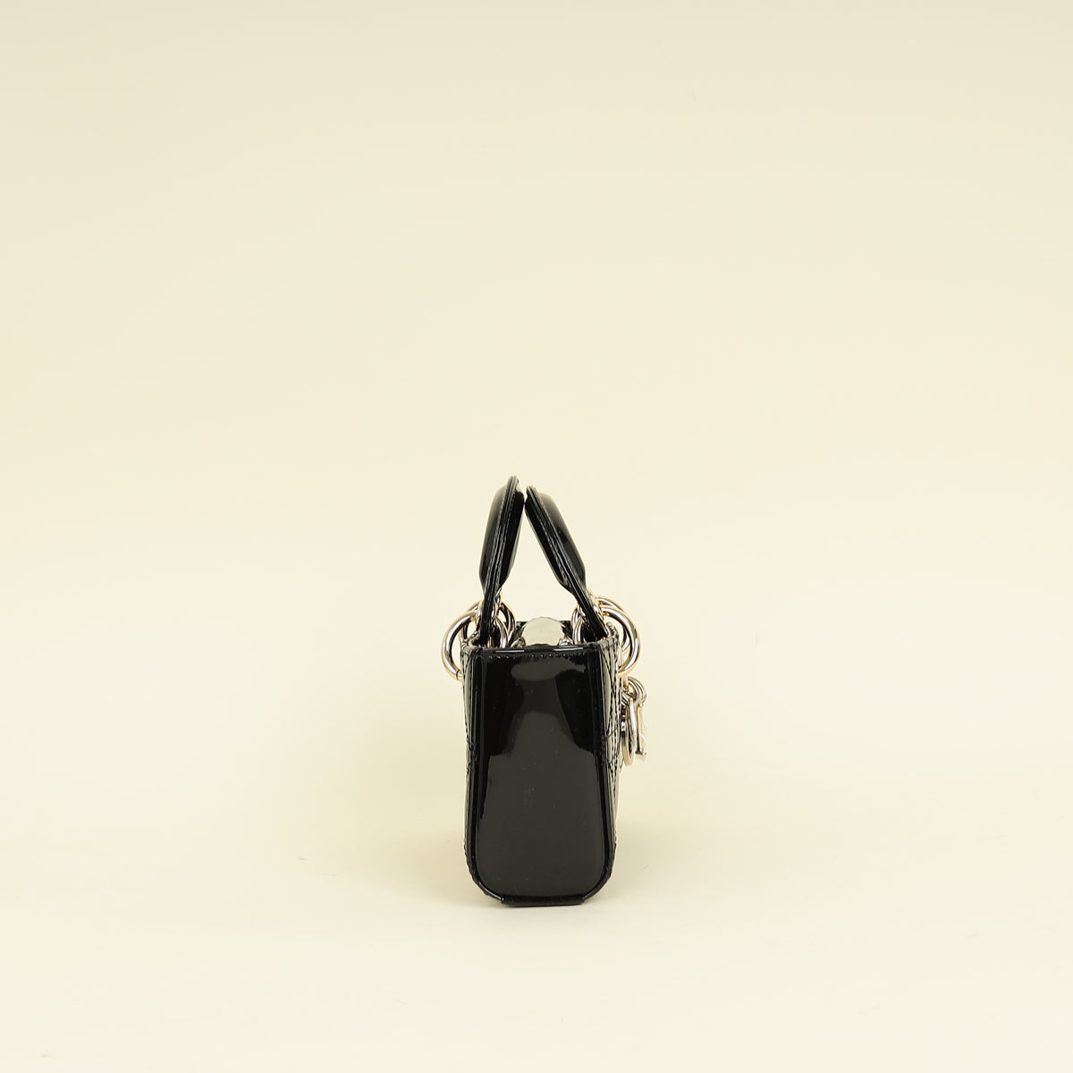 Christian Dior Black Lady-D Joy Micro Bag