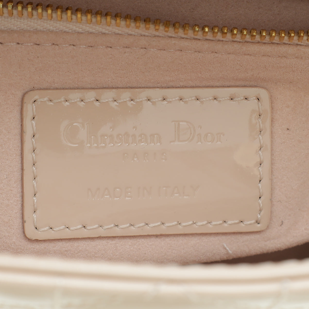 Christian Dior Powder Pink Lady Dior Mini Chain Bag