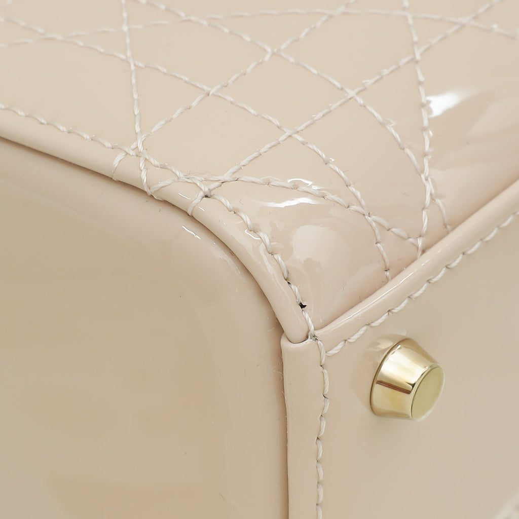 Christian Dior Powder Pink Lady Dior Mini Chain Bag