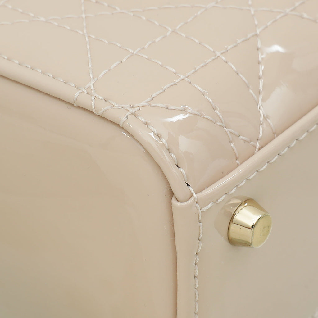 Christian Dior Powder Pink Lady Dior Mini Chain Bag