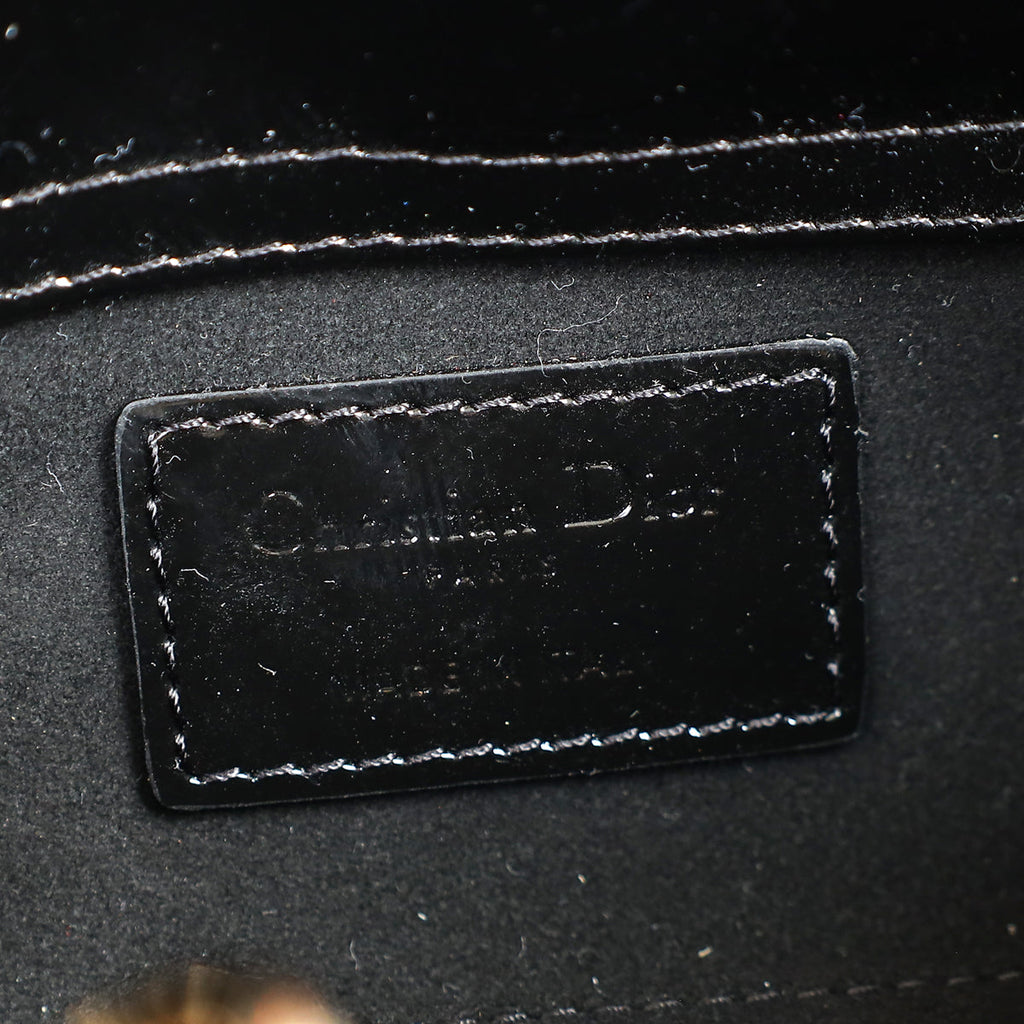 Christian Dior Black Lady D-Joy Micro Bag