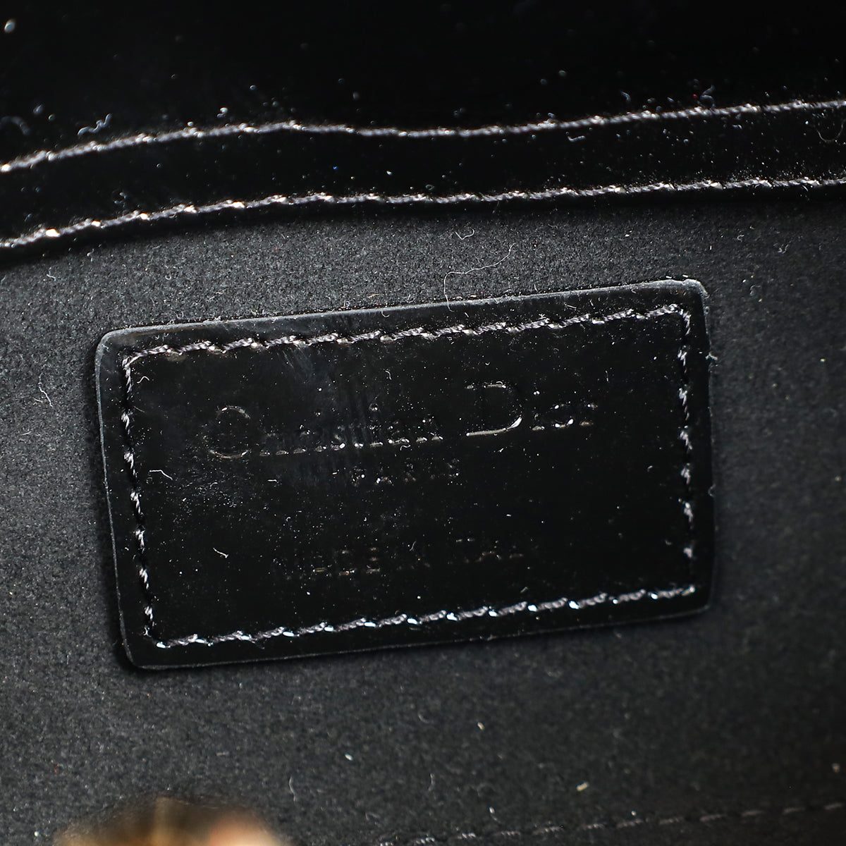 Christian Dior Black Lady D-Joy Micro Bag