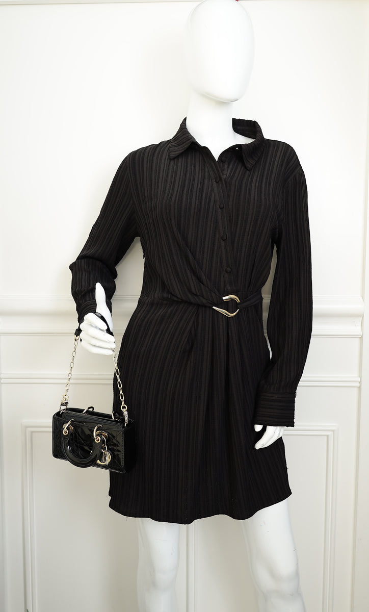 Christian Dior Black Lady D-Joy Micro Bag