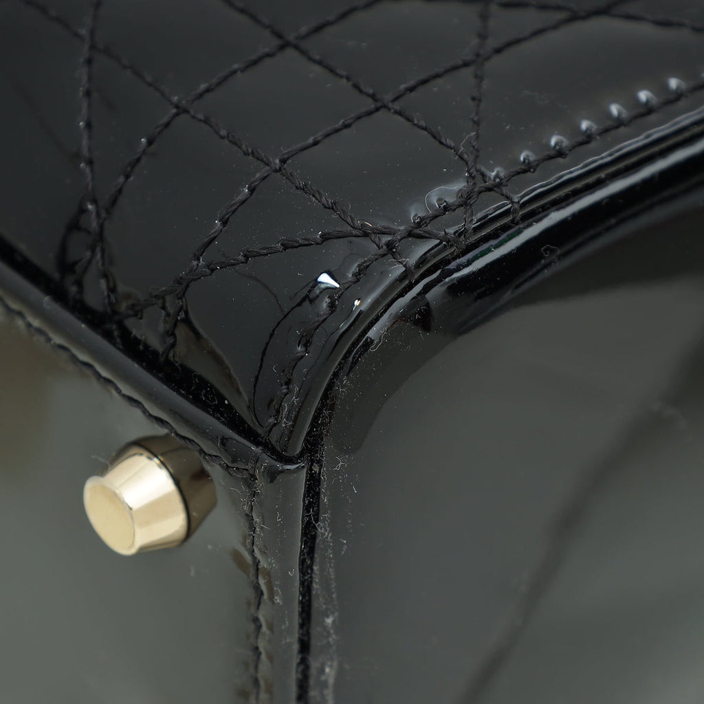 Christian Dior Black Mini Chain Lady Dior Bag