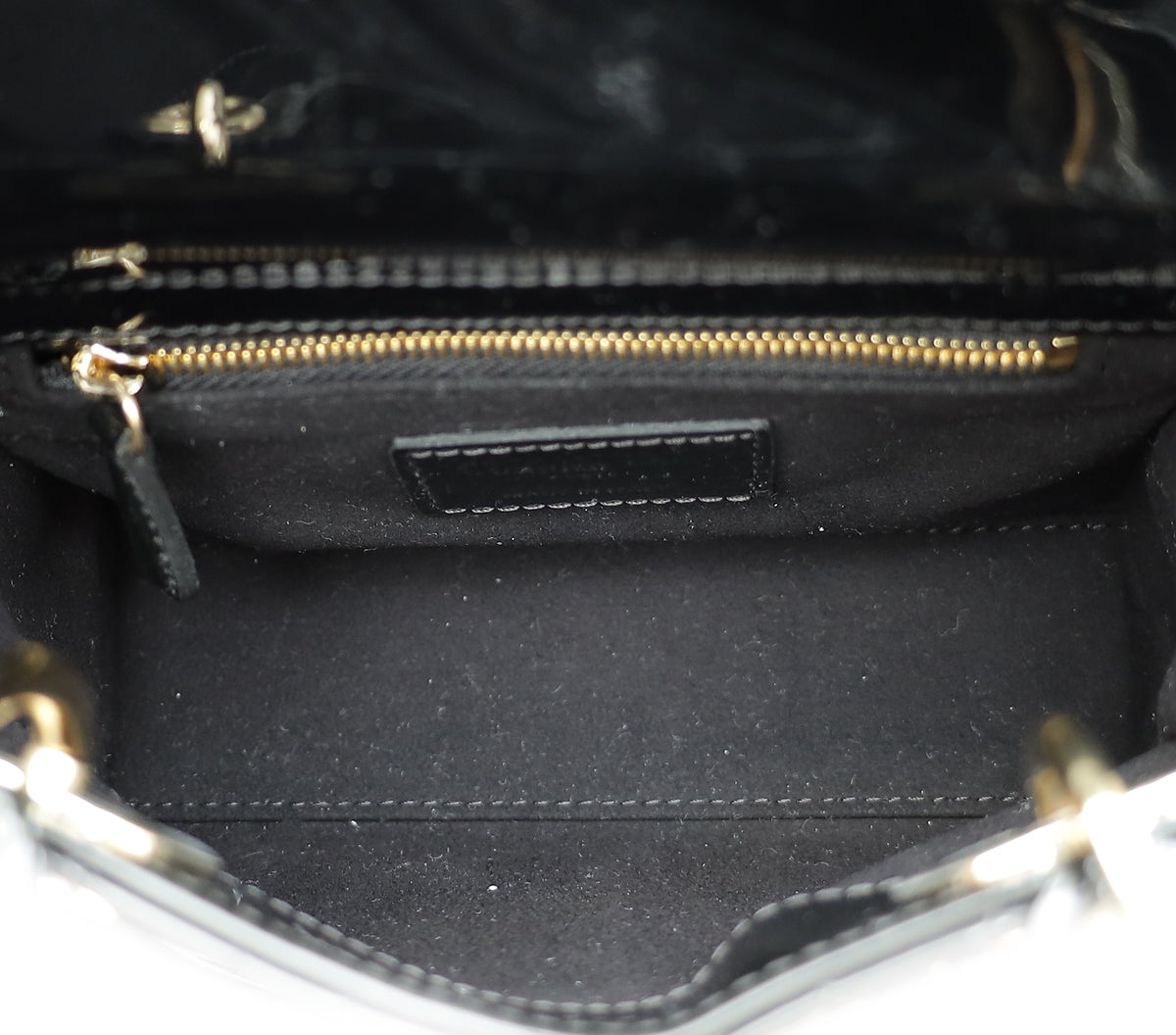 Christian Dior Black Mini Chain Lady Dior Bag