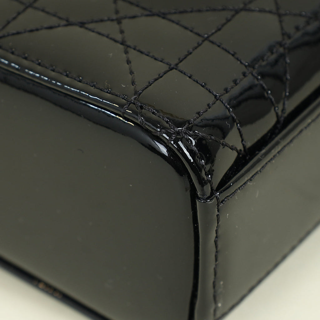 Christian Dior Black Lady D-Joy Micro Bag
