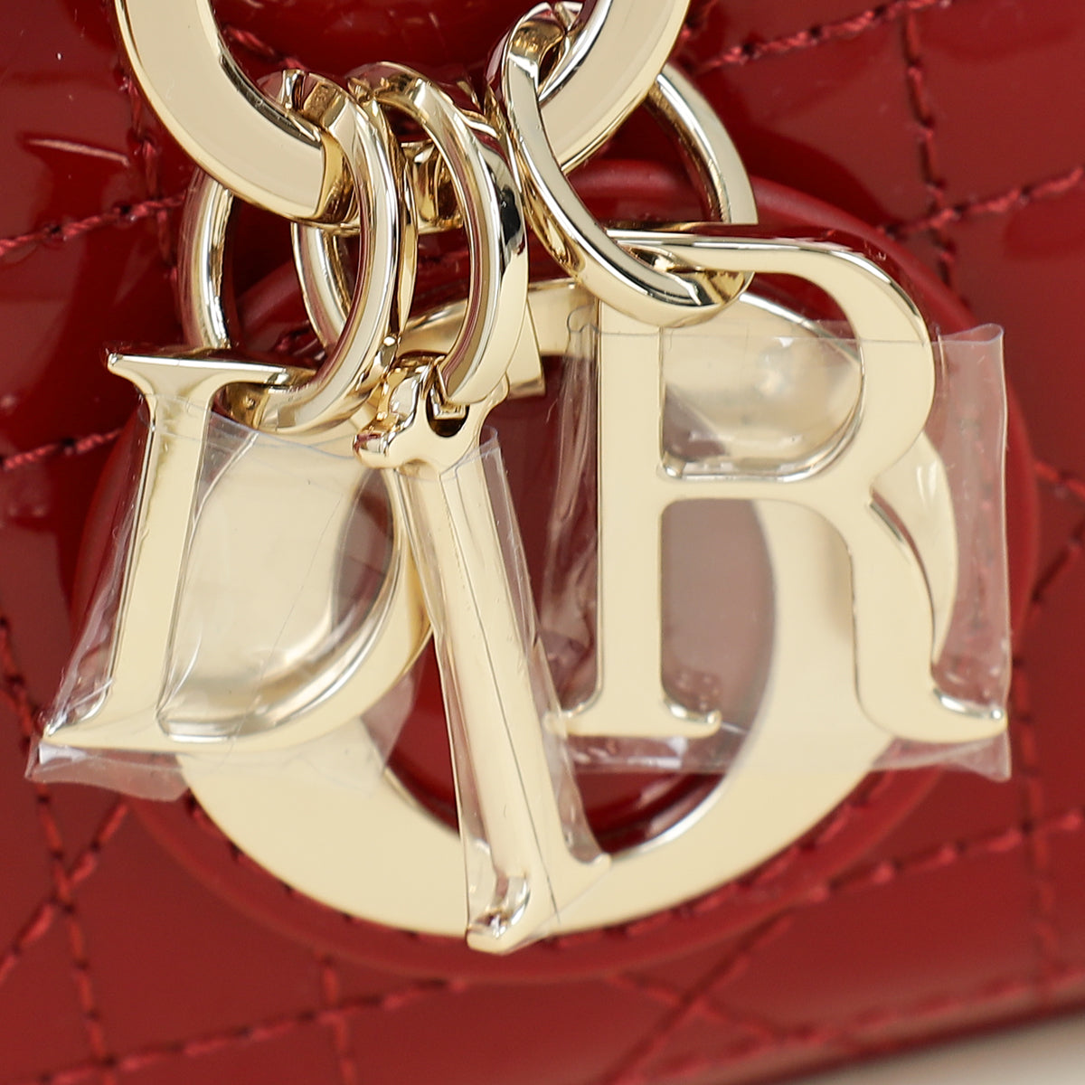 Christian Dior Red Cherry Lady D-Joy Micro Bag