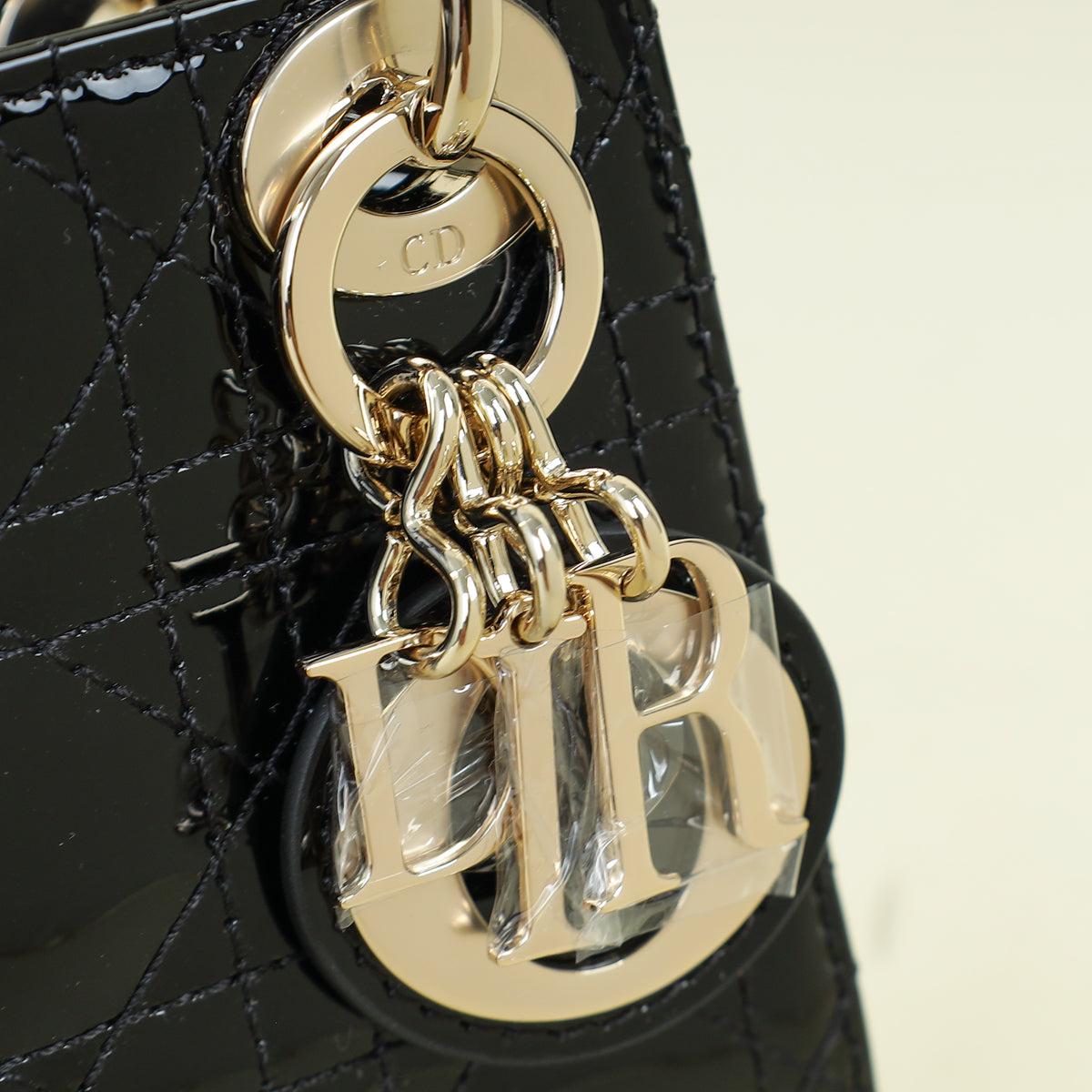 Christian Dior Black Lady Dior Micro Bag
