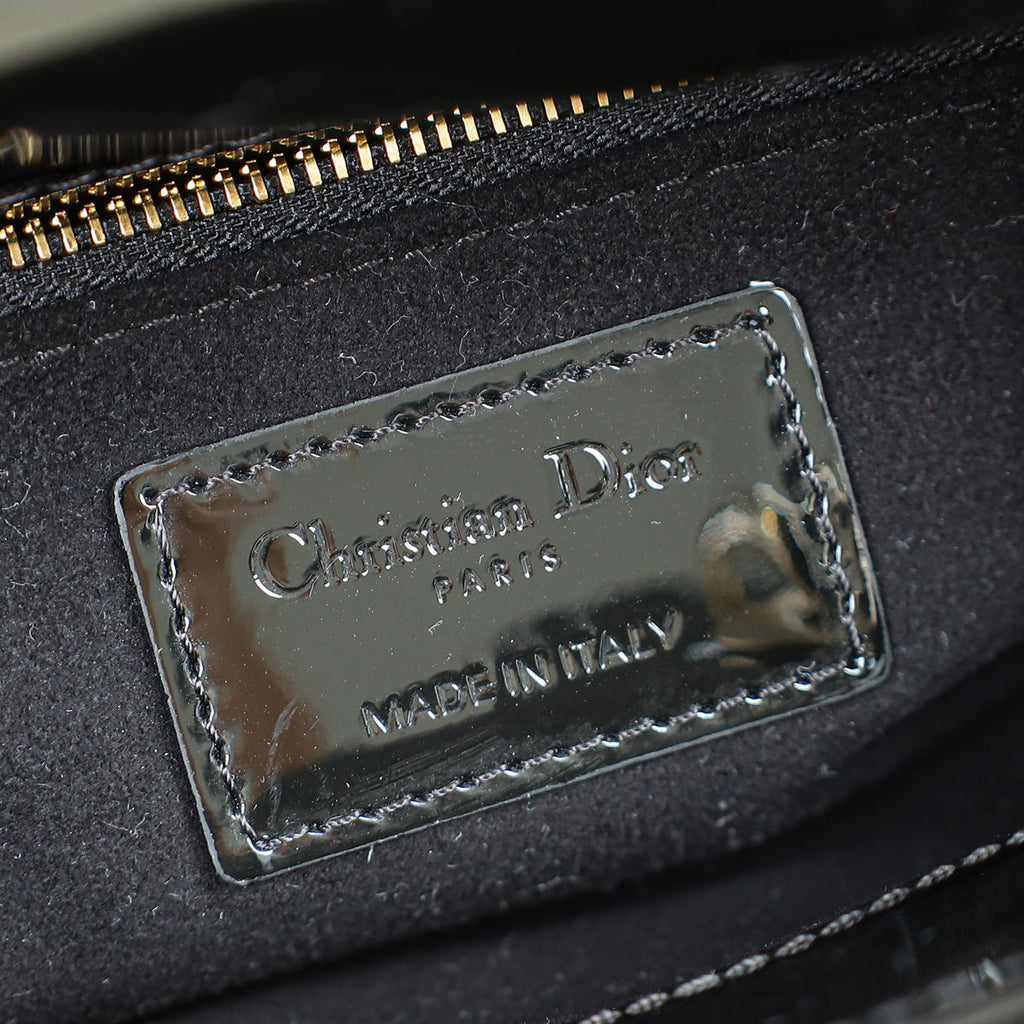 Christian Dior Black Chain Mini Lady Dior Bag