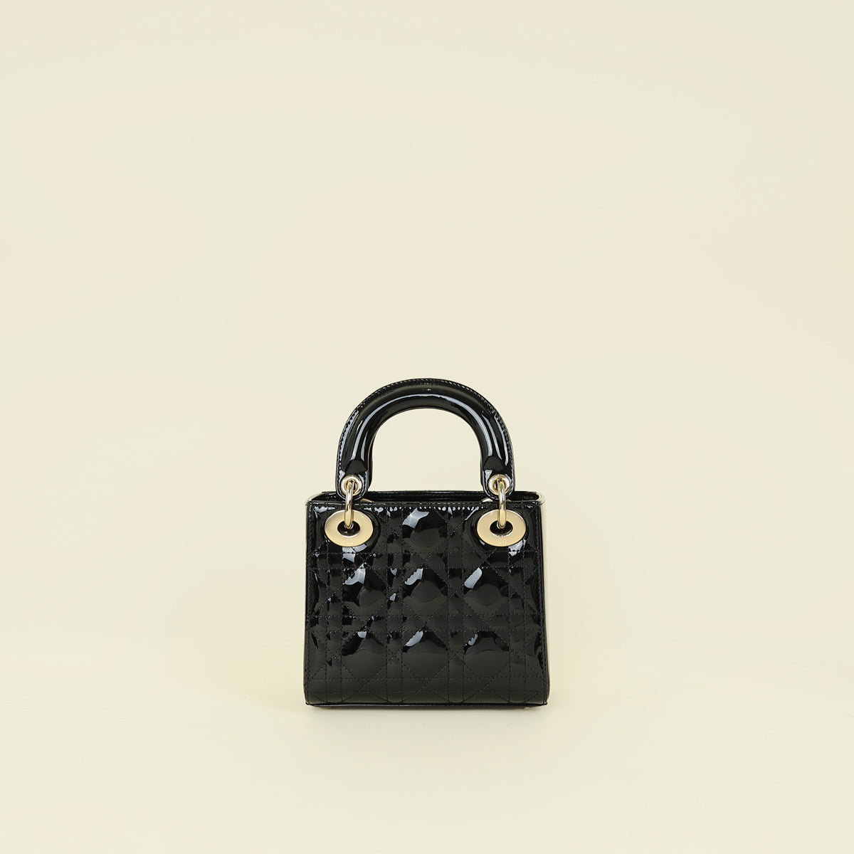 Christian Dior Black Chain Mini Lady Dior Bag