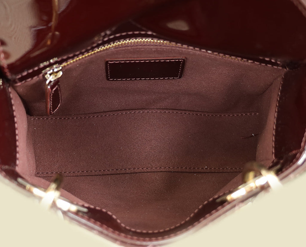Christian Dior Plum Chain Mini Lady Dior Bag