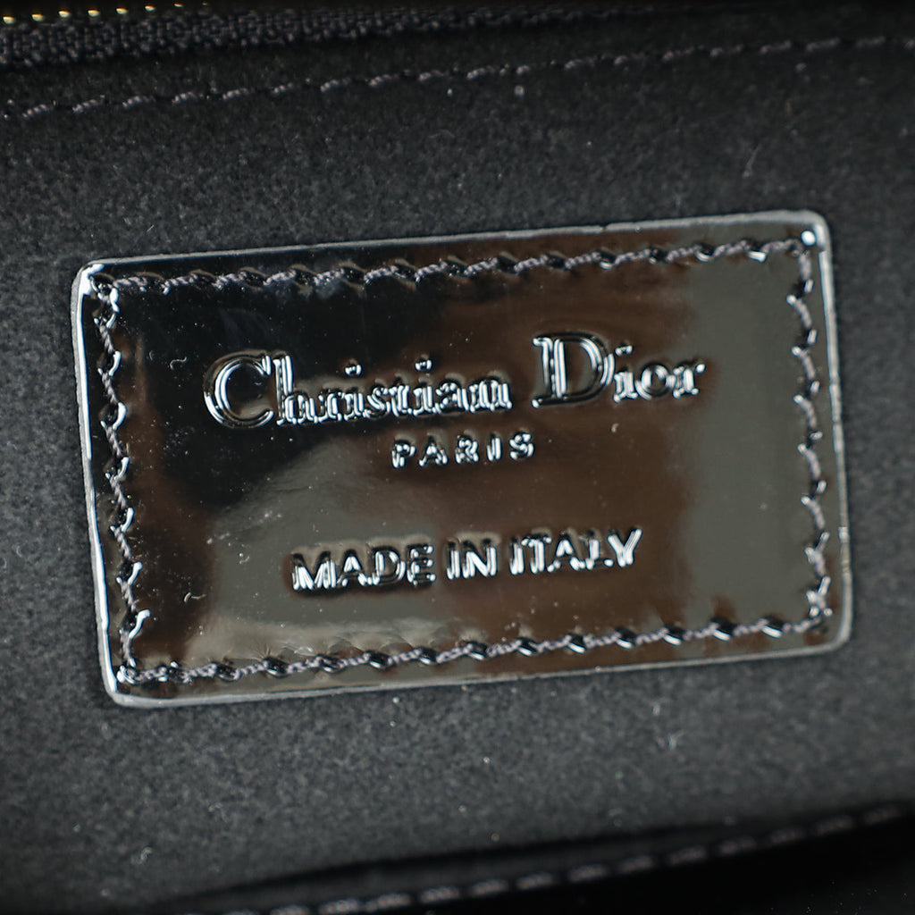 Christian Dior Black My ABCDior Lady Dior Small Bag