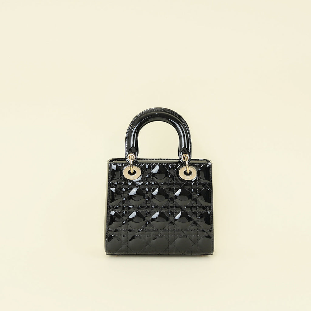 Christian Dior Black My ABCDior Lady Dior Small Bag