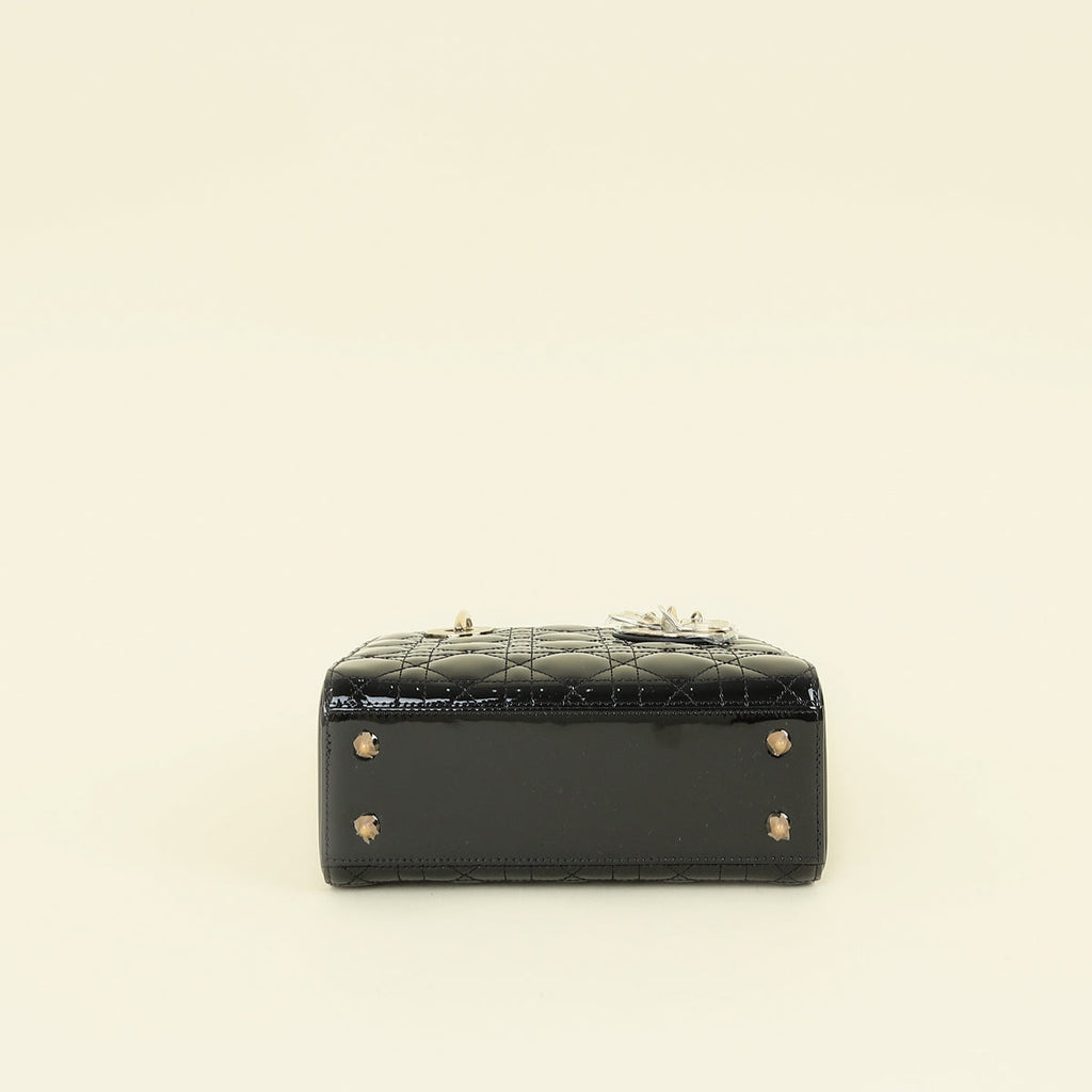 Christian Dior Black My ABCDior Lady Dior Small Bag