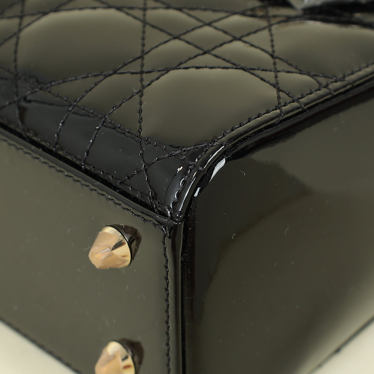 Christian Dior Black My ABCDior Lady Dior Small Bag