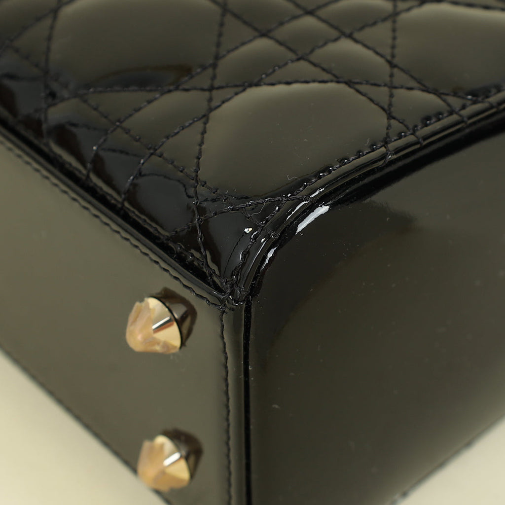 Christian Dior Black My ABCDior Lady Dior Small Bag