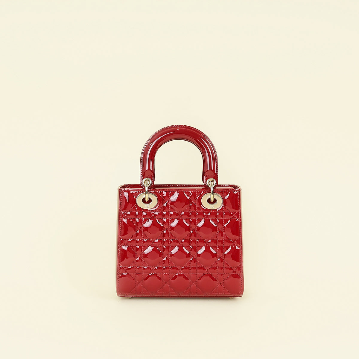 Christian Dior Red My ABCDior Lady Dior Small Bag