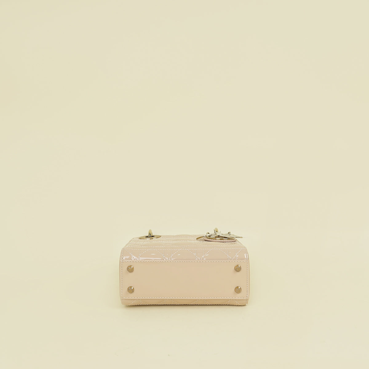 Christian Dior Nude Chain Mini Lady Dior Bag