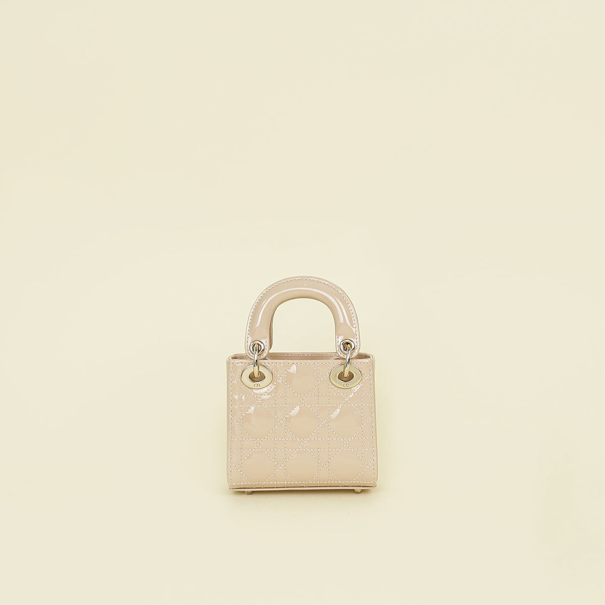 Christian Dior Nude Micro Lady Dior Bag