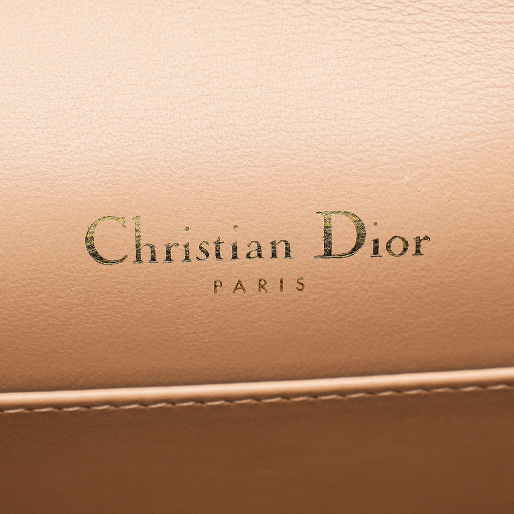 Christian Dior Rose des Vents Lady Dior Chain Pouch