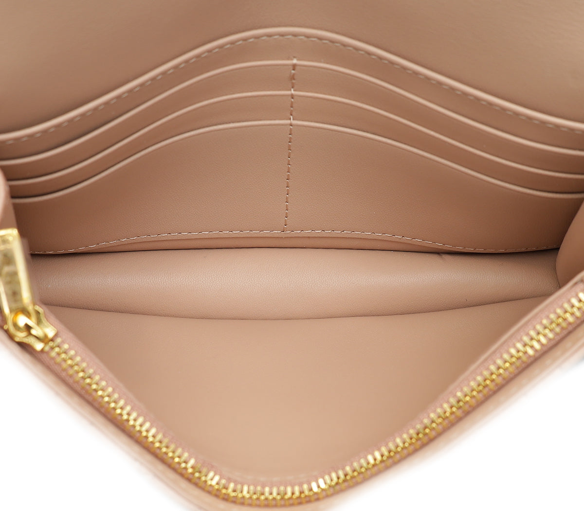 Christian Dior Rose De Vents Caro Pouch with Chain