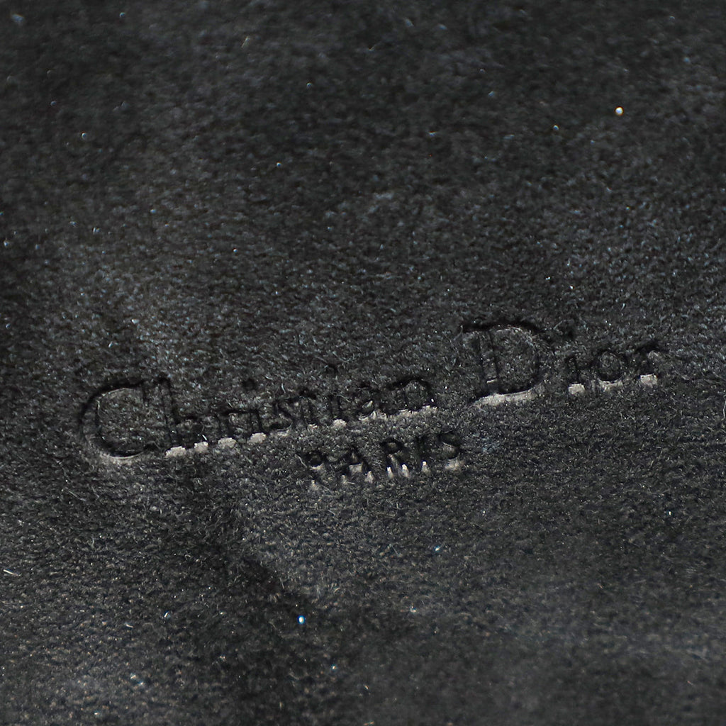 Christian Dior Black Caro Double Pouch Camera Bag