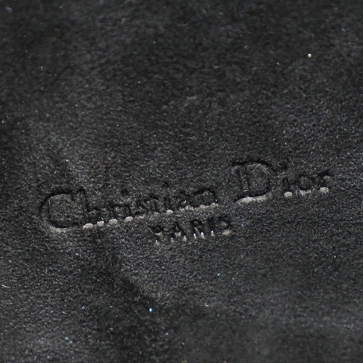 Christian Dior Black Caro Double Pouch Camera Bag