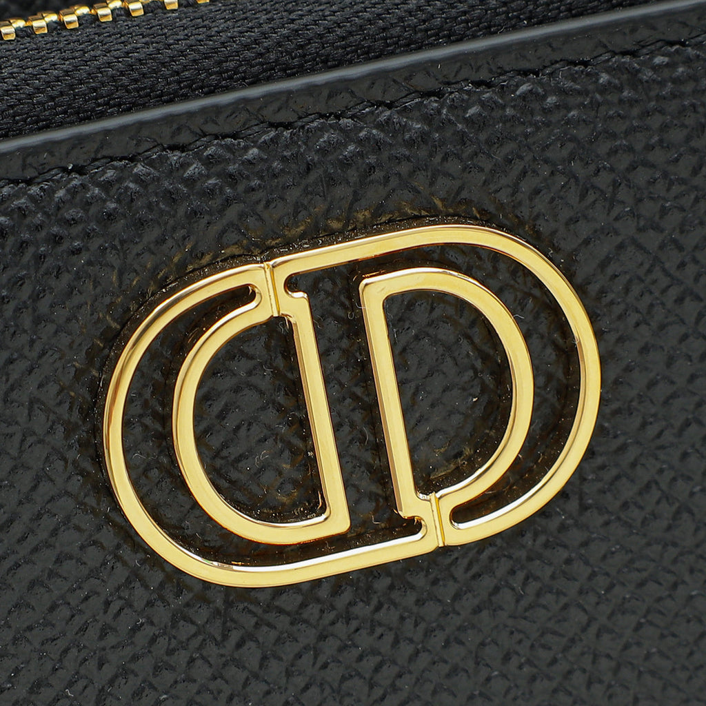 Christian Dior Black Caro Double Pouch Camera Bag