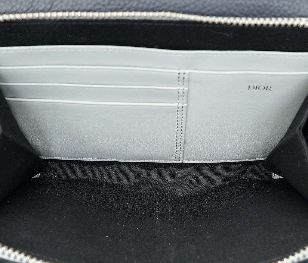 Christian Dior Bicolor Compact Mini Messenger Bag