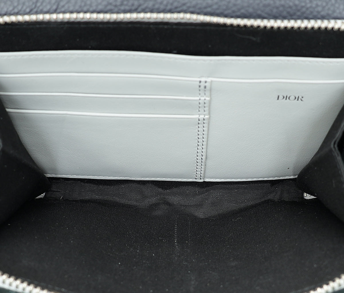 Christian Dior Bicolor Compact Mini Messenger Bag