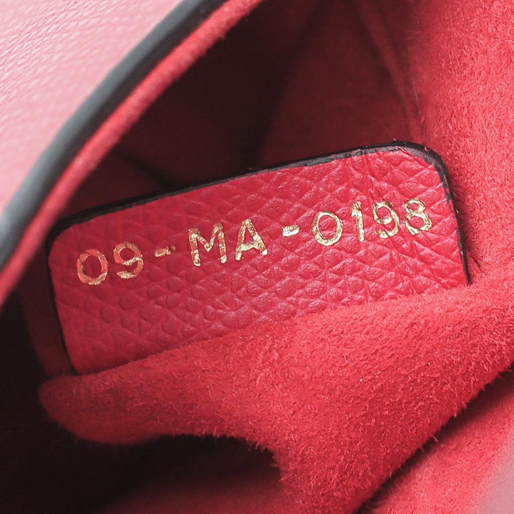 Christian Dior Red Saddle Mini Bag W/ Bag Strap