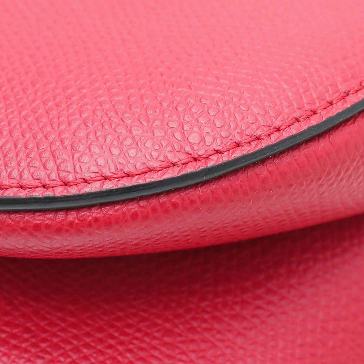 Christian Dior Red Saddle Mini Bag W/ Bag Strap