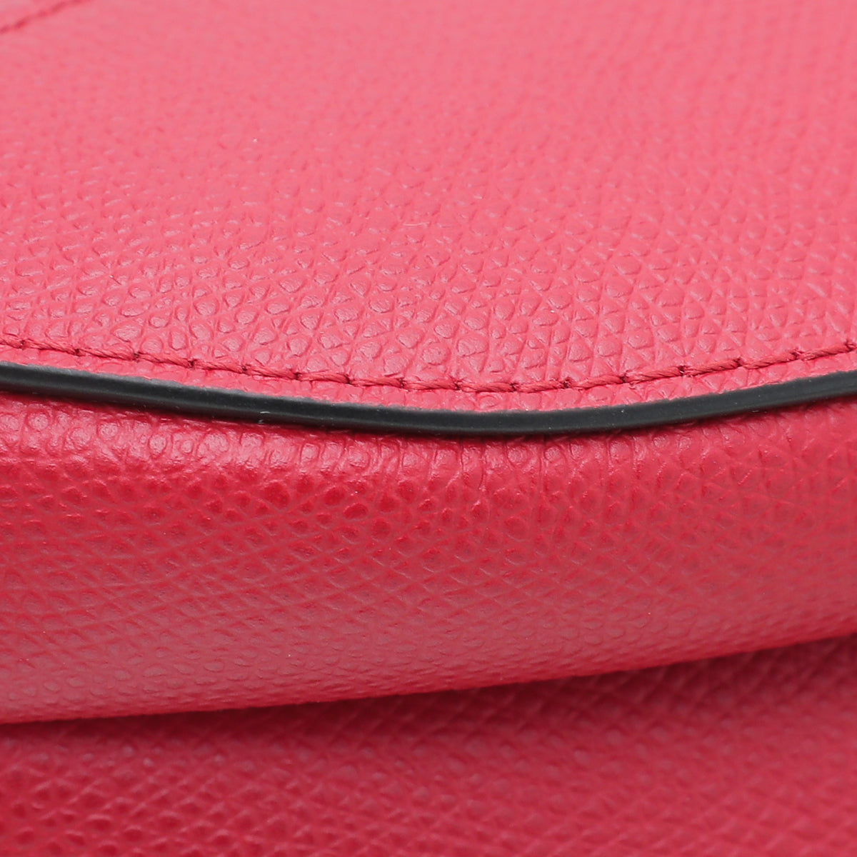 Christian Dior Red Saddle Mini Bag W/ Bag Strap