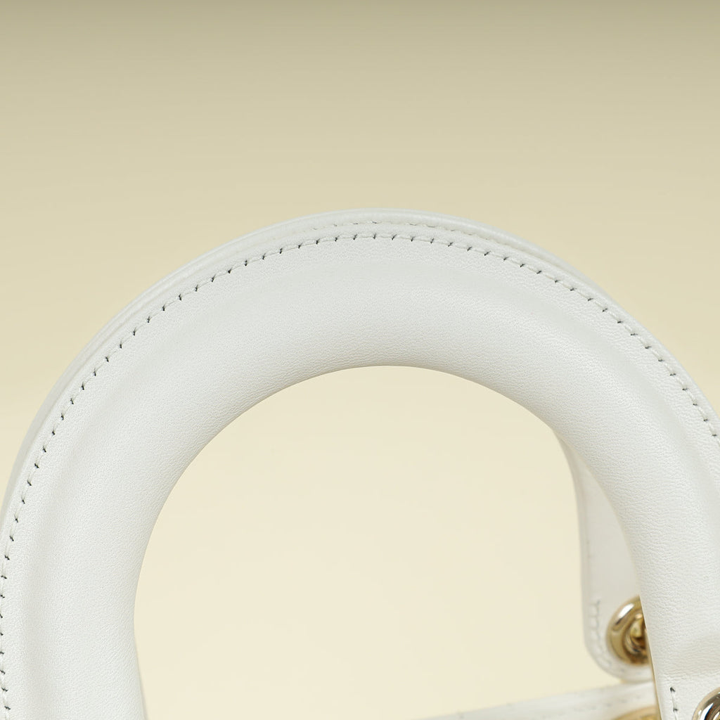 Christian Dior Latte Lady Dior My ABCDior Small Bag