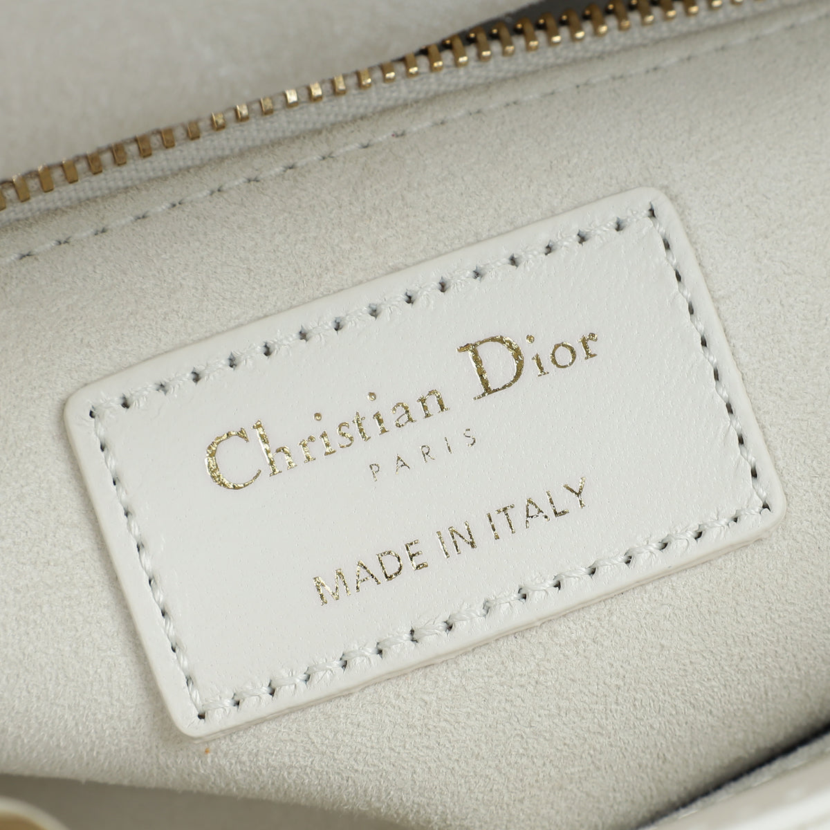 Christian Dior Latte Lady Dior My ABCDior Small Bag