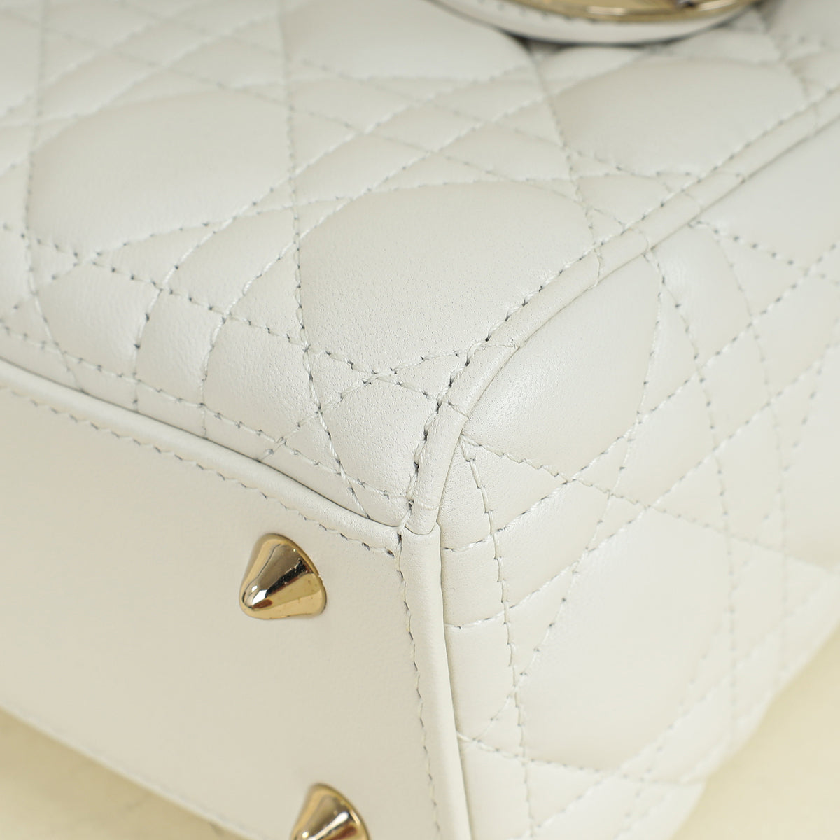 Christian Dior Latte Lady Dior My ABCDior Small Bag